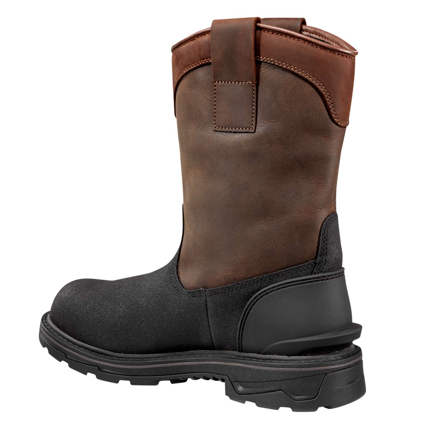 Мужские утеплённые ботинки Carhartt Ironwood Wellington, цвет: Коричневый / Чёрный — фото 4