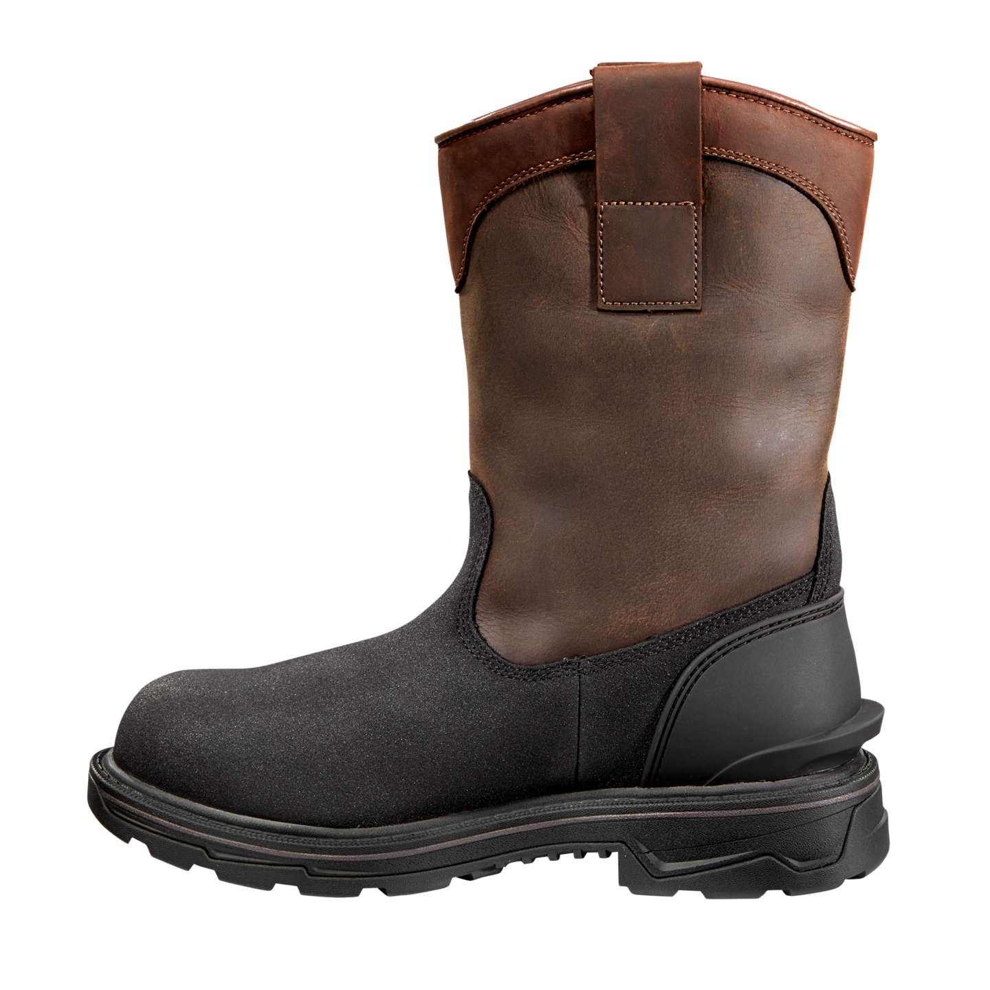 Мужские утеплённые ботинки Carhartt Ironwood Wellington, цвет: Коричневый / Чёрный — фото 7