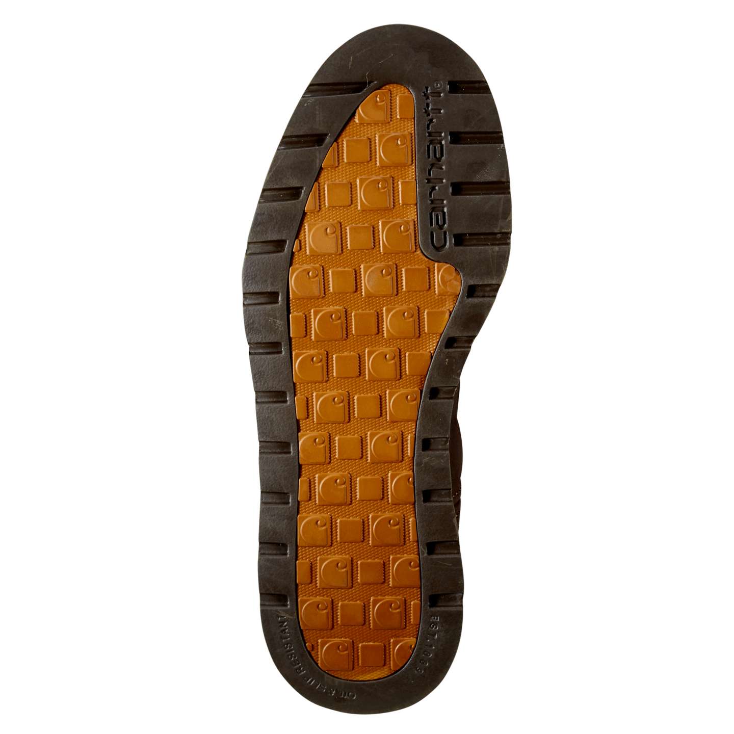 Мужские ботинки Carhartt Waterproof 10" Steel Toe Wellington Wedge, цвет: Тёмный коричневый — фото 8