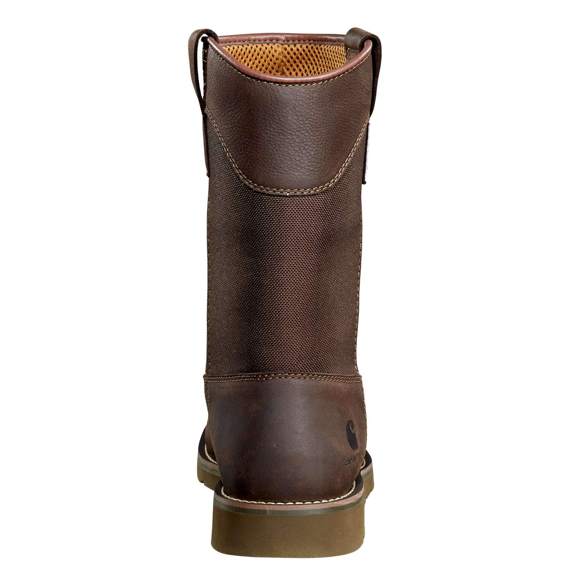 Waterproof 10" Steel Toe Wellington Wedge Boot