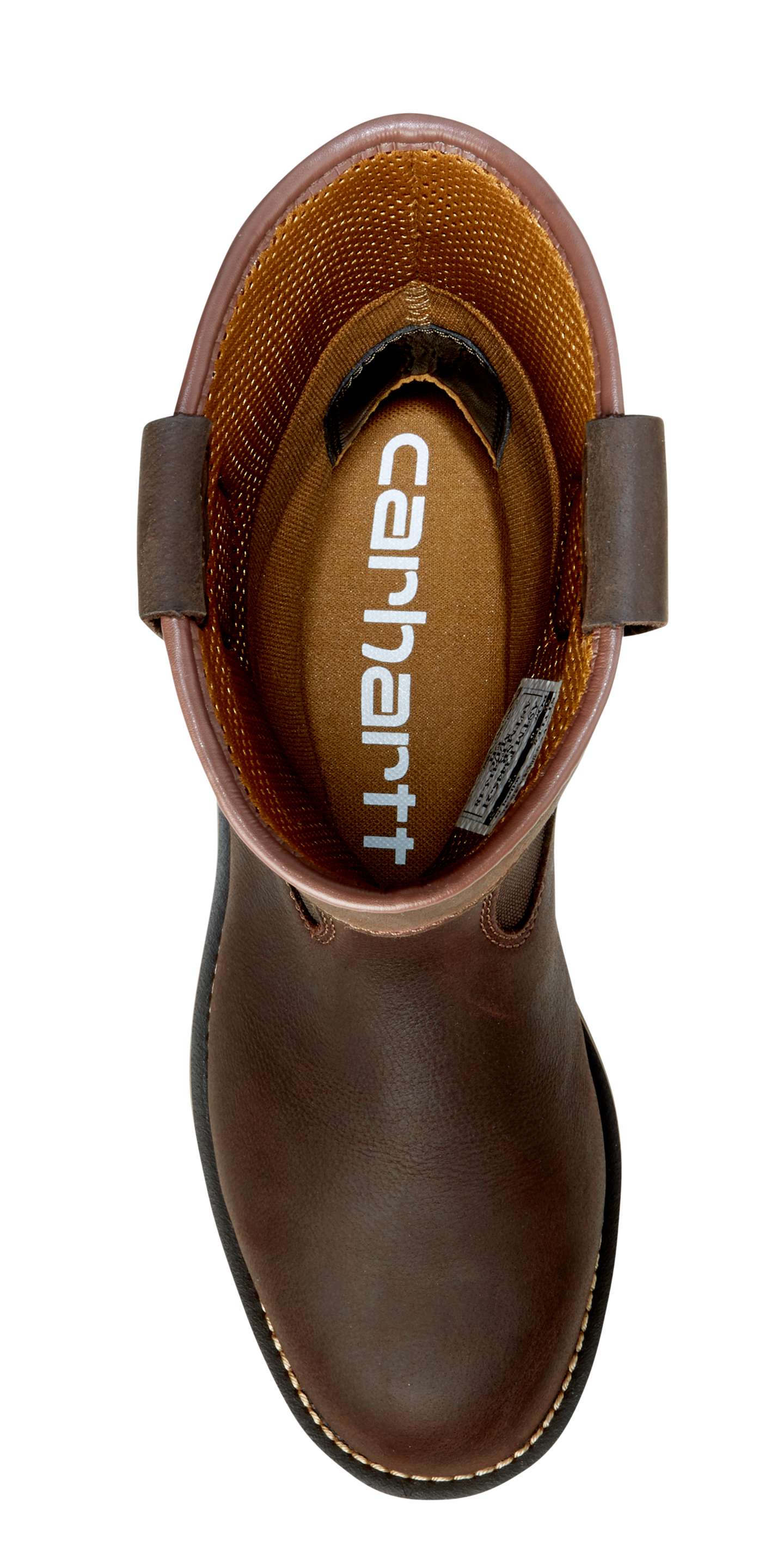 Мужские ботинки Carhartt Waterproof 10" Steel Toe Wellington Wedge, цвет: Тёмный коричневый — фото 7