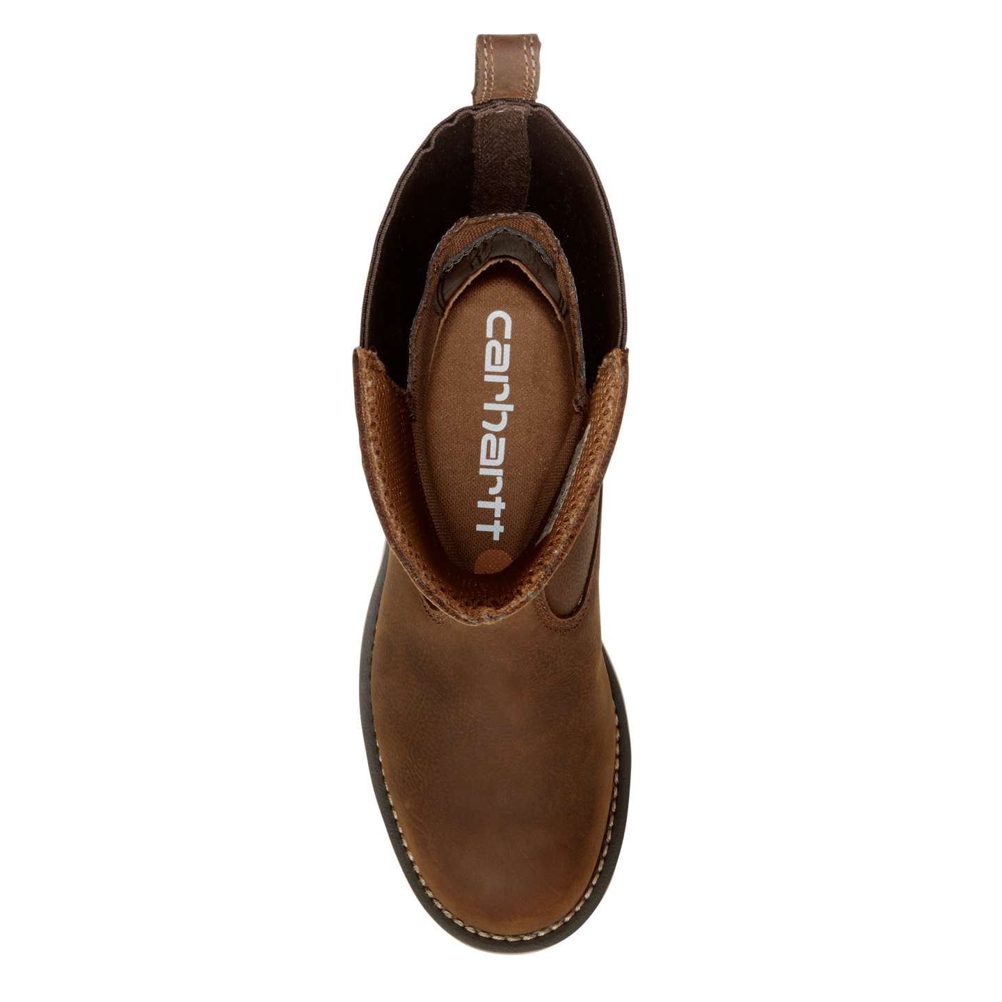 Женские ботинки Carhartt Waterproof 10" Steel Toe Wellington Wedge, цвет: Тёмный коричневый — фото 7