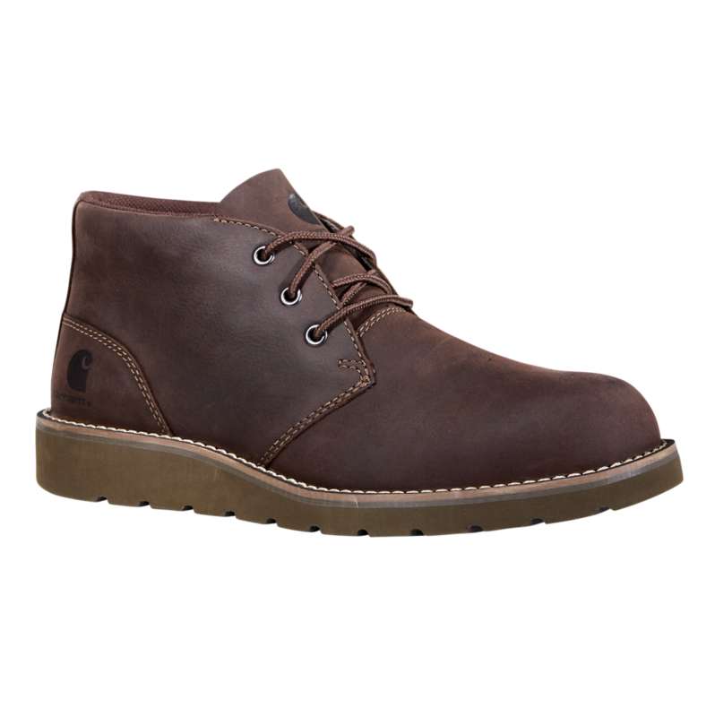 Carhartt  Dark Brown Wedge Plain Toe Chukka