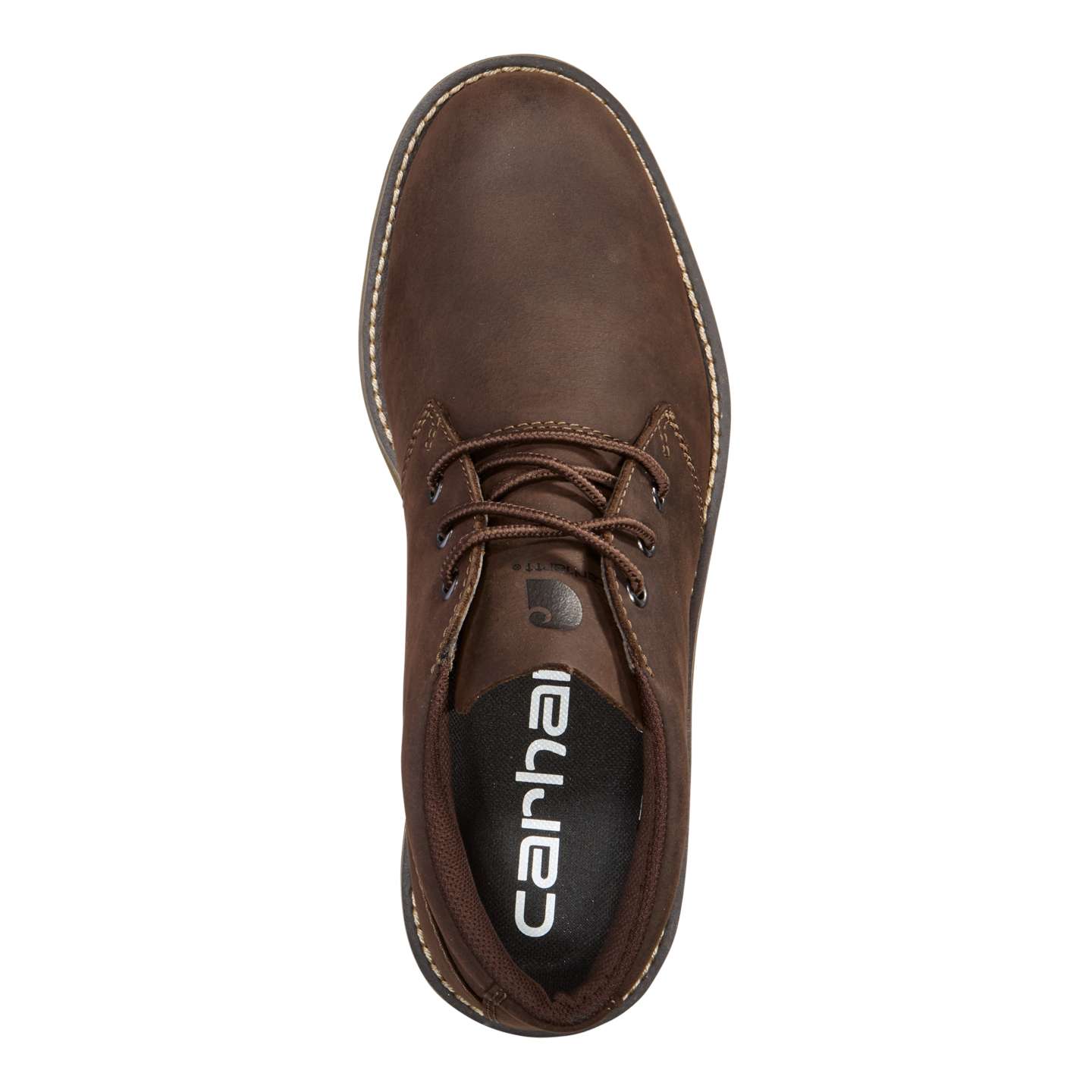 Мужские ботинки Carhartt Wedge Chukka с круглым носком, цвет: Тёмный коричневый — фото 6