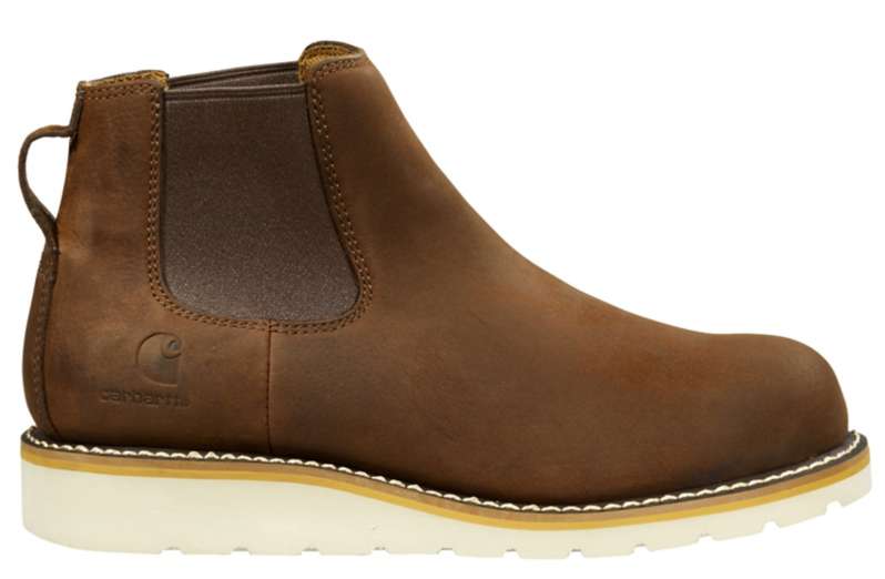 Carhartt  Brown Oil Tanned Women's Wedge 5- Inch Chelsea Boot