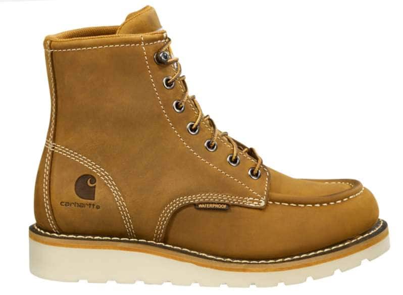 Carhartt  Brown Oil Tanned Women's 6-Inch Non-Safety Toe Wedge Boot