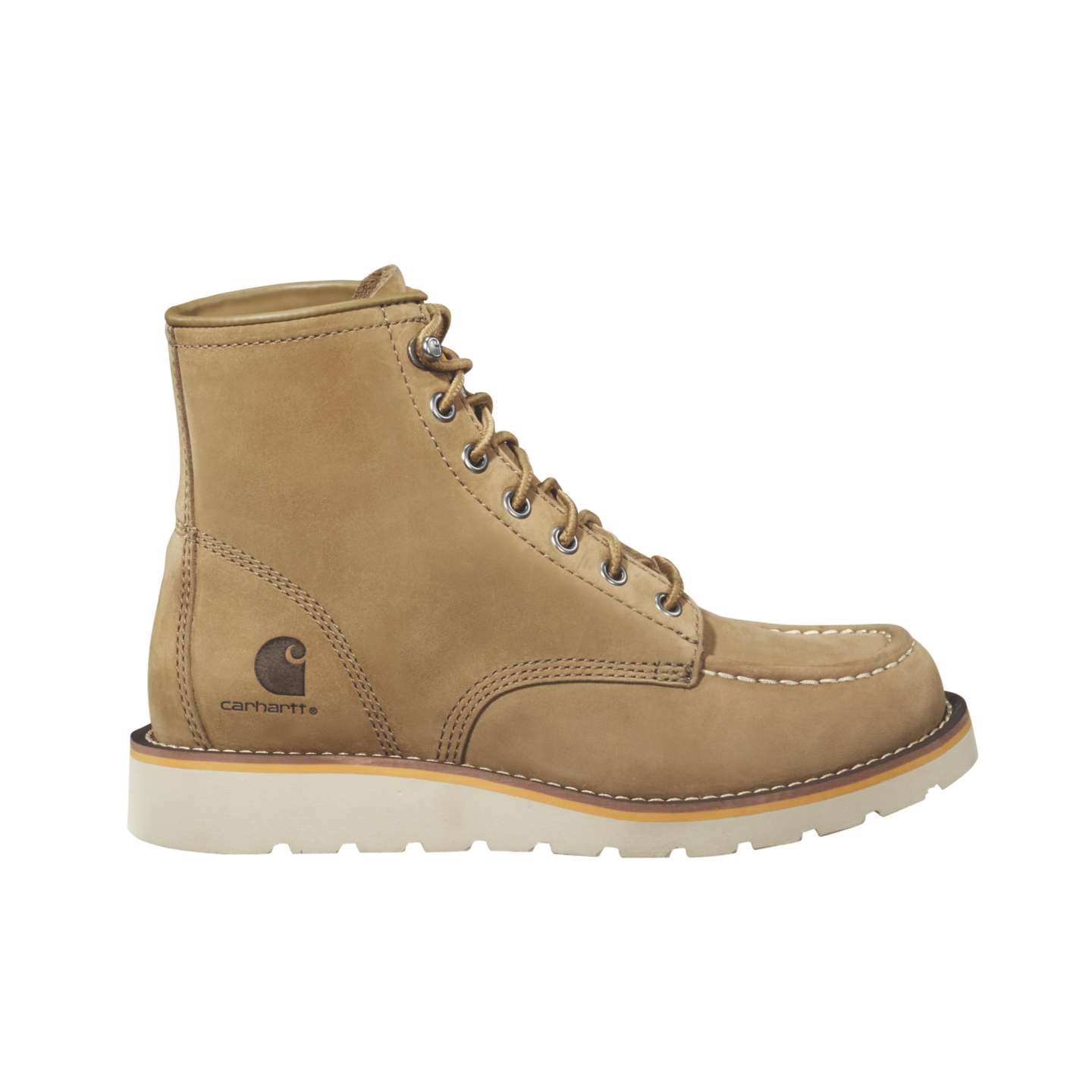 Женские ботинки Carhartt 6" Moc Toe Wedge Boot, цвет: Hickory — фото 1