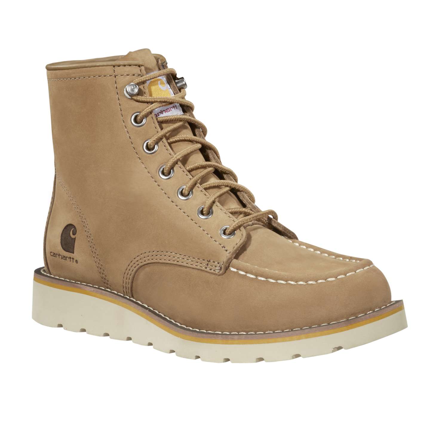 Женские ботинки Carhartt 6" Moc Toe Wedge Boot, цвет: Hickory — фото 2