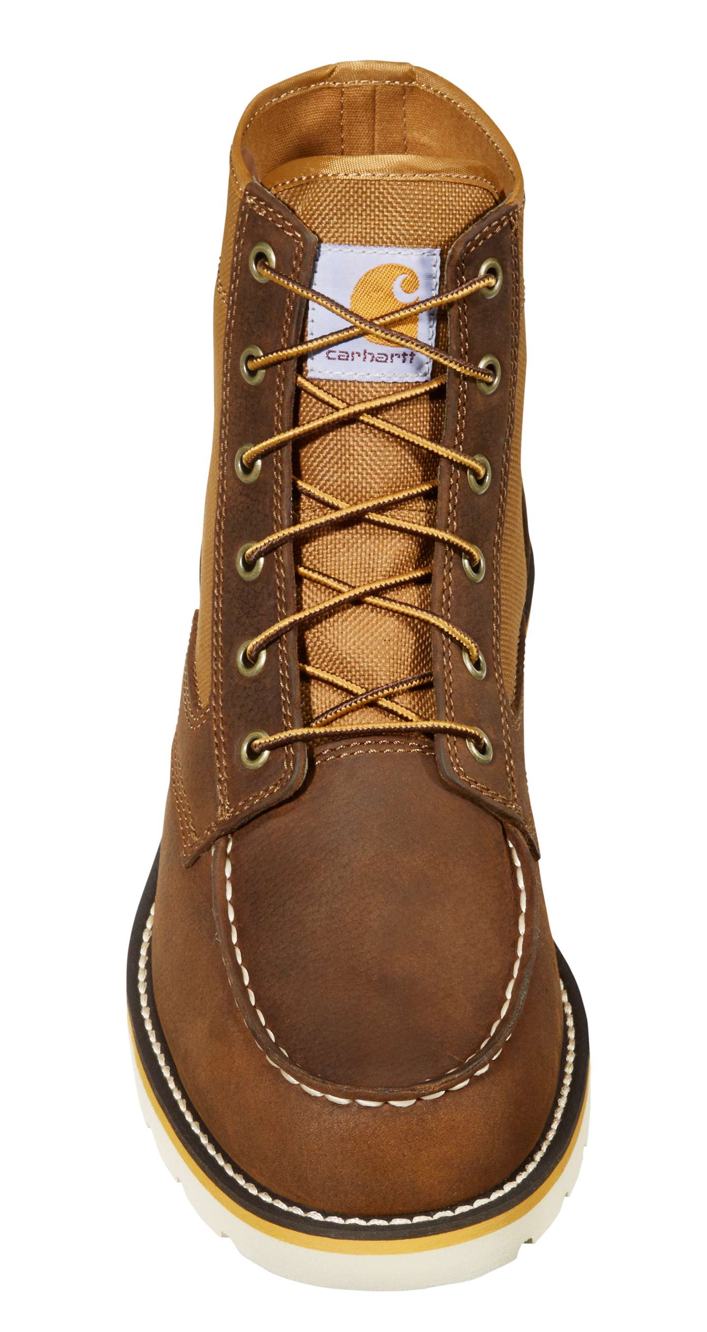 Мужские ботинки Carhartt 6" Moc Toe Wedge Boot, цвет: Коричневый — фото 2