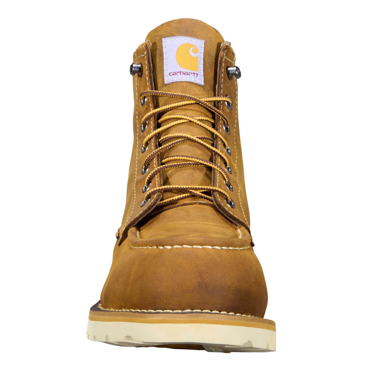 Мужские ботинки Carhartt 6" Waterproof Moc Nano Toe Wedge Work, цвет: Коричневый — фото 4