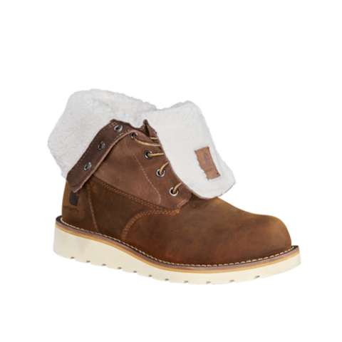 Женские ботинки Carhartt Women's 8" Waterproof Insulated Wedge Fold Down Winter Boot