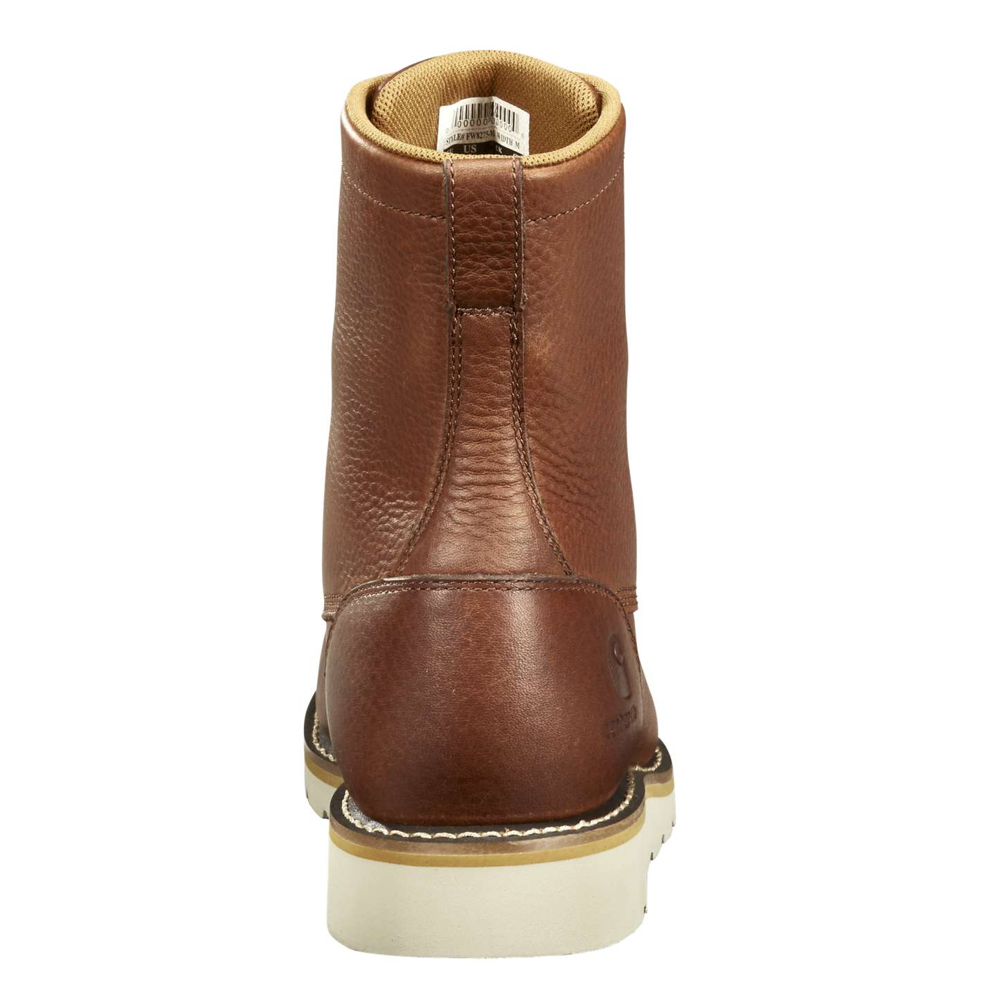 Мужские ботинки Carhartt Waterproof 8" Moc Steel Toe Wedge Work, цвет: Redwood — фото 3
