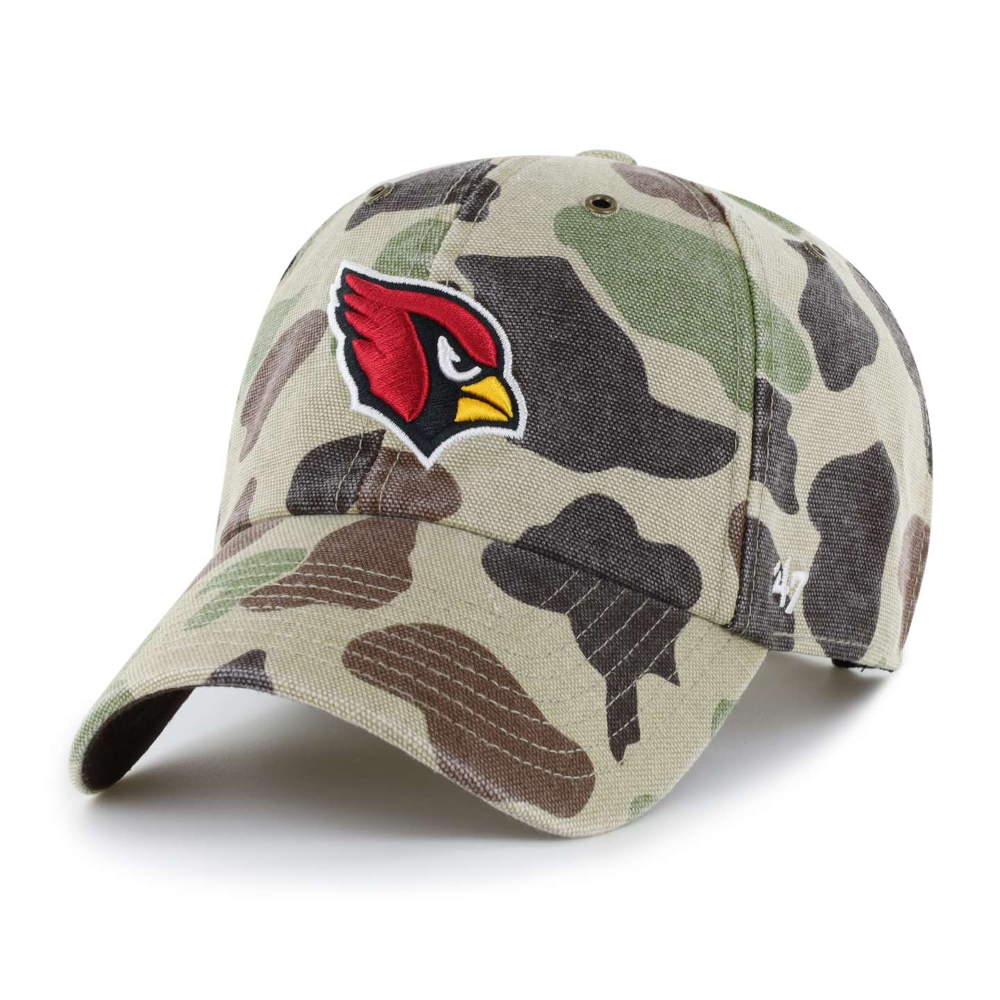 Бейсболка '47 Arizona Cardinals Camo Clean Up для Carhartt, цвет: Камуфляжный — фото 1
