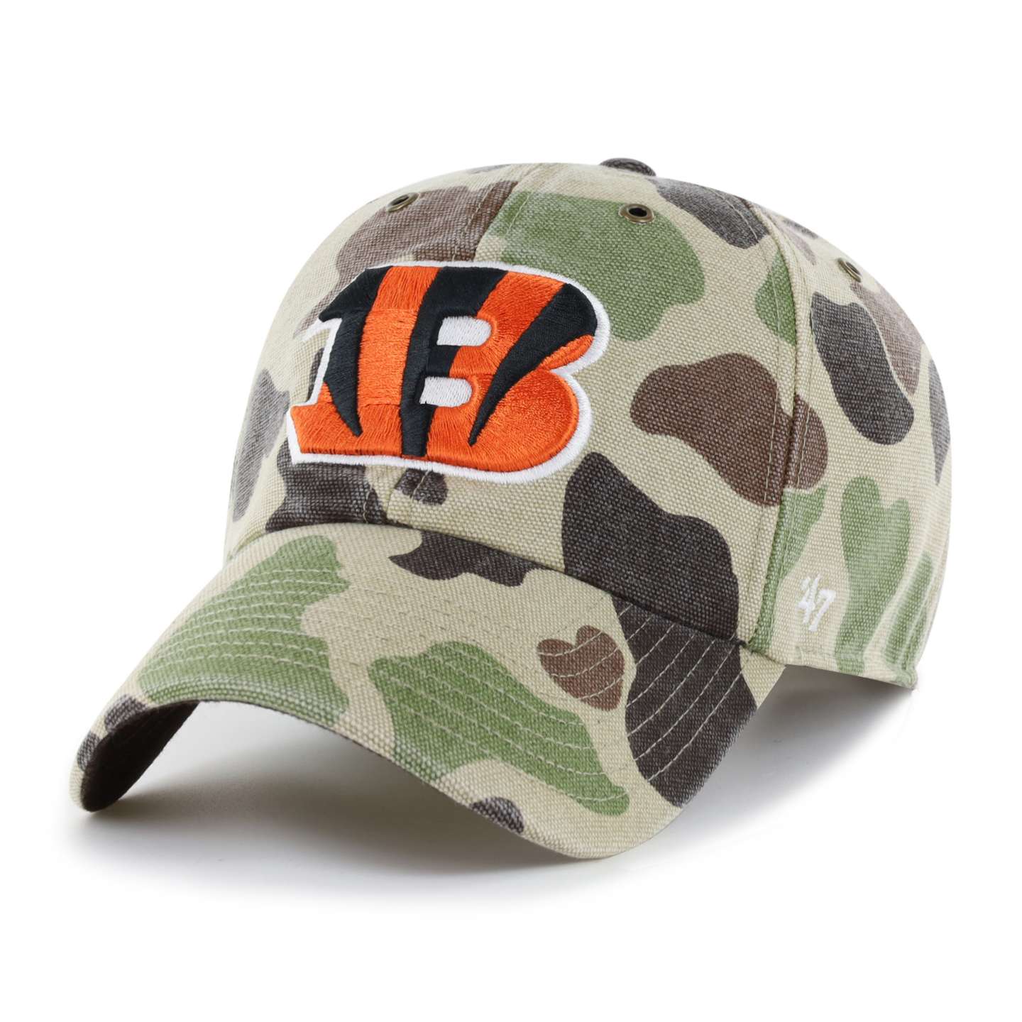 Бейсболка '47 Cincinnati Bengals Camo Clean Up для Carhartt, цвет: Камуфляжный — фото 1