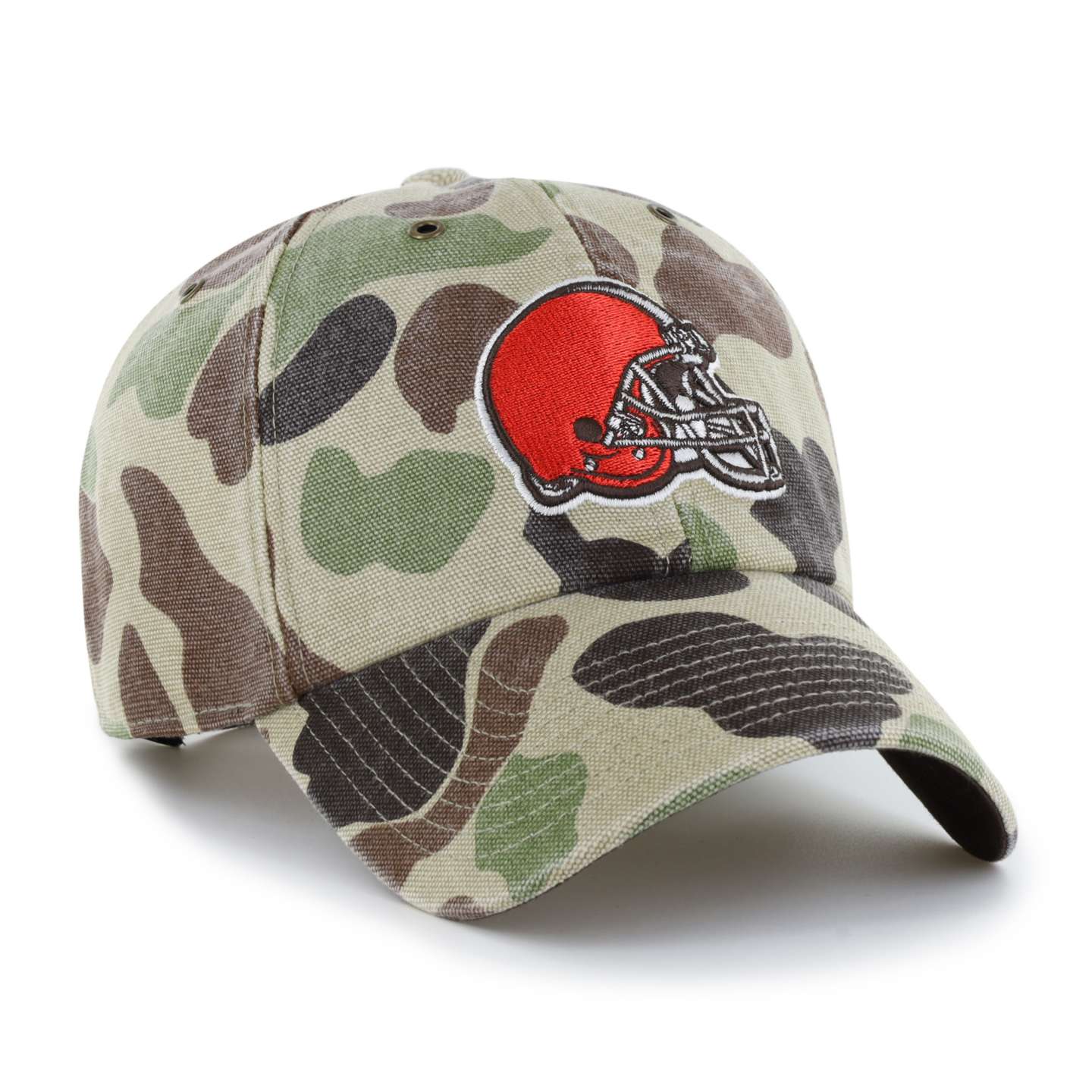 Бейсболка '47 Cleveland Browns Camo Clean Up для Carhartt, цвет: Камуфляжный — фото 4