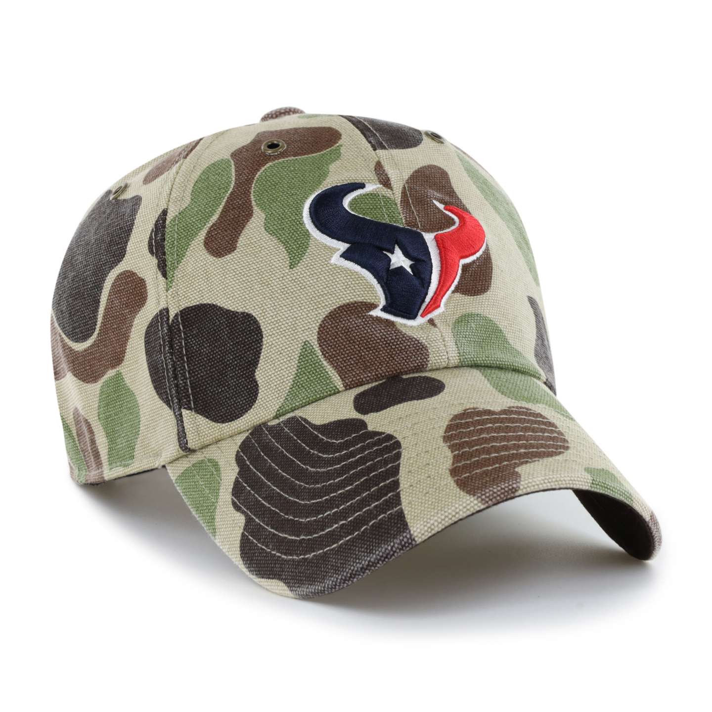 Мужская бейсболка '47 Houston Texans Camo Clean Up для Carhartt, цвет: Камуфляжный — фото 4