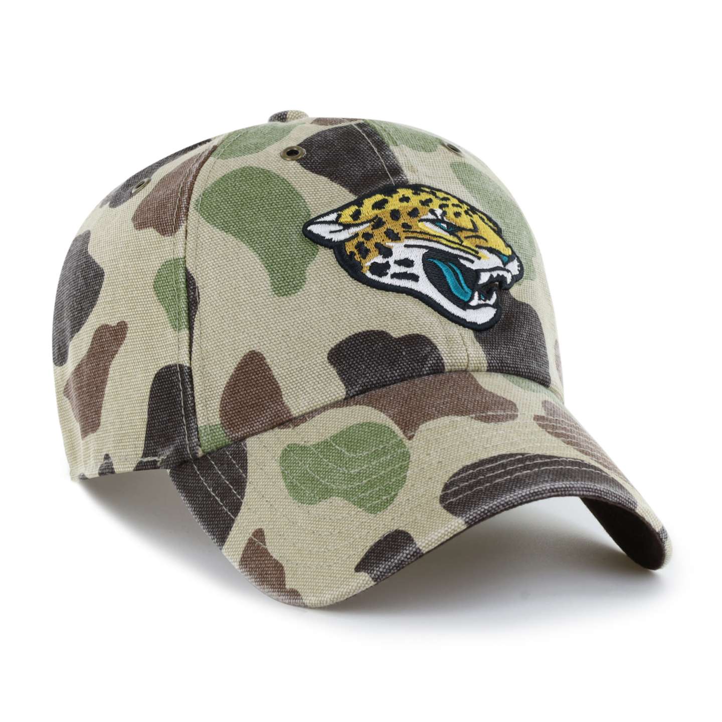 Мужская бейсболка '47 Jacksonville Jaguars Camo Clean Up для Carhartt, цвет: Камуфляжный — фото 4