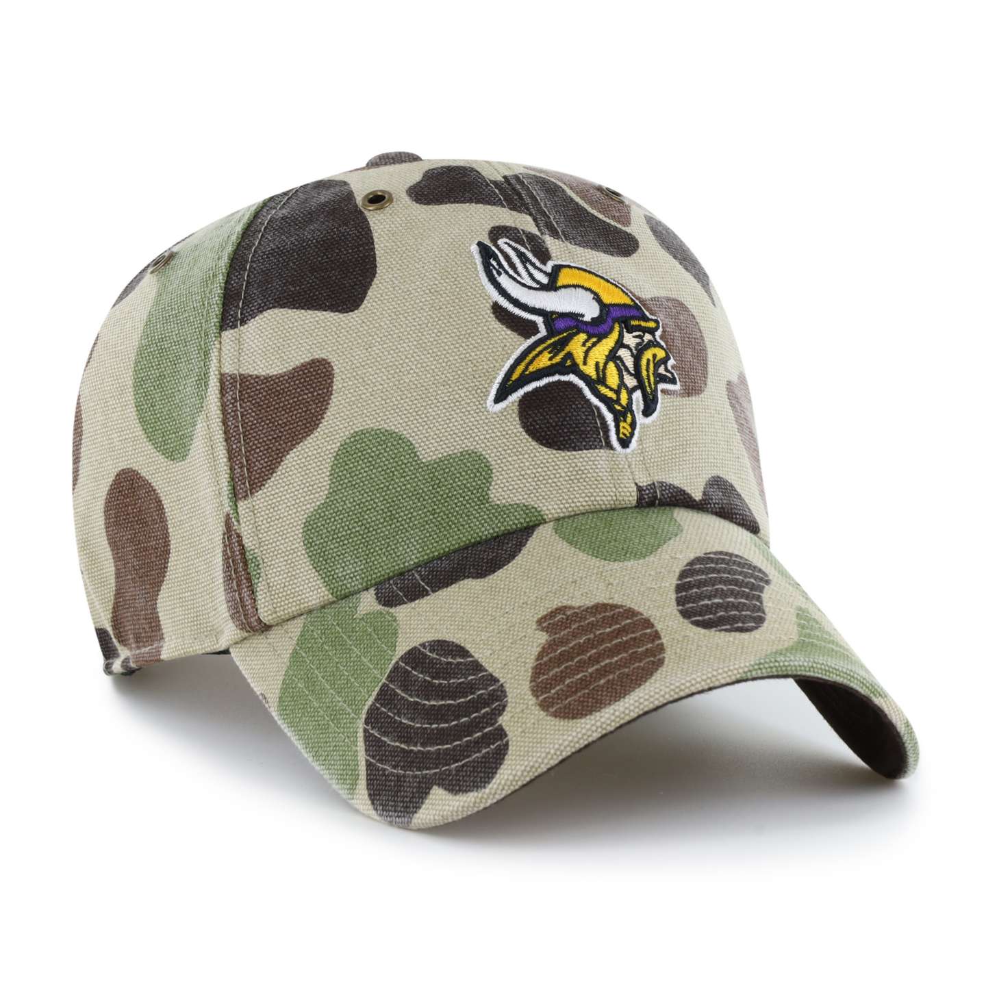 Мужская бейсболка '47 Minnesota Vikings Camo Clean Up для Carhartt, цвет: Камуфляжный — фото 4