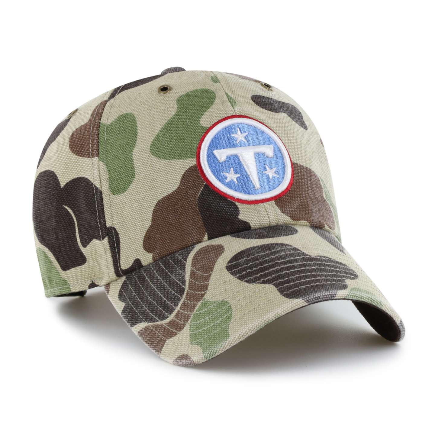 Мужская бейсболка '47 Tennessee Titans Camo Clean Up для Carhartt, цвет: Камуфляжный — фото 4