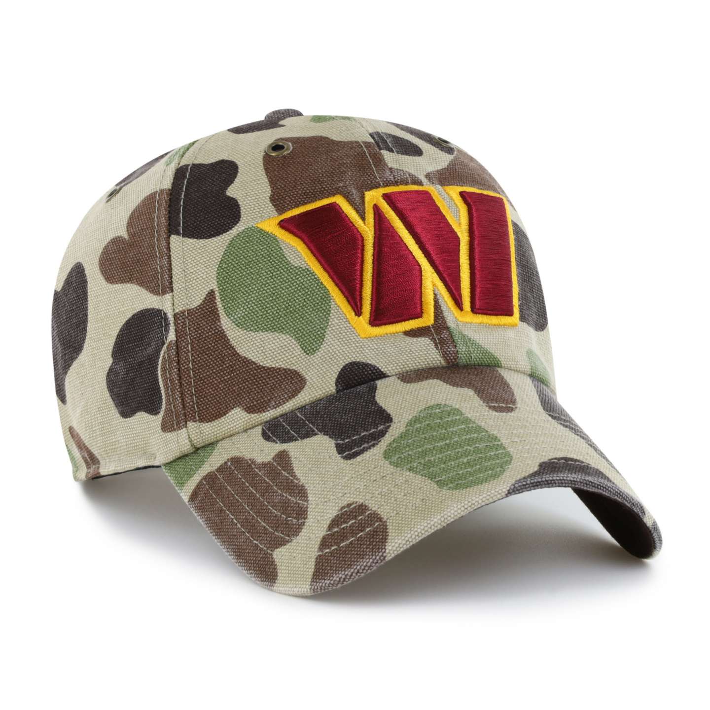 Мужская бейсболка '47 Washington Commanders Camo Clean Up для Carhartt, цвет: Камуфляжный — фото 4