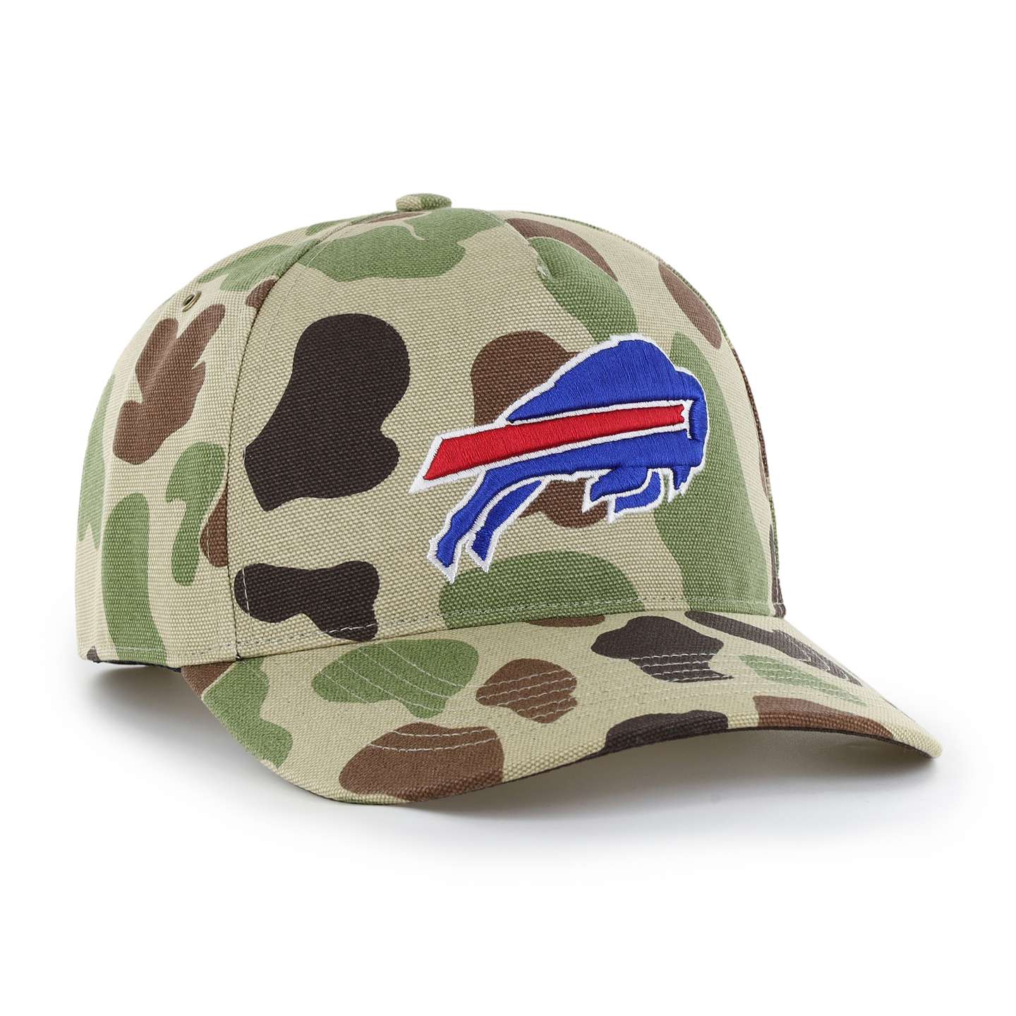 Бейсболка '47 Buffalo Bills Camo Hitch для Carhartt, Relaxed Fit, цвет: Камуфляжный — фото 4