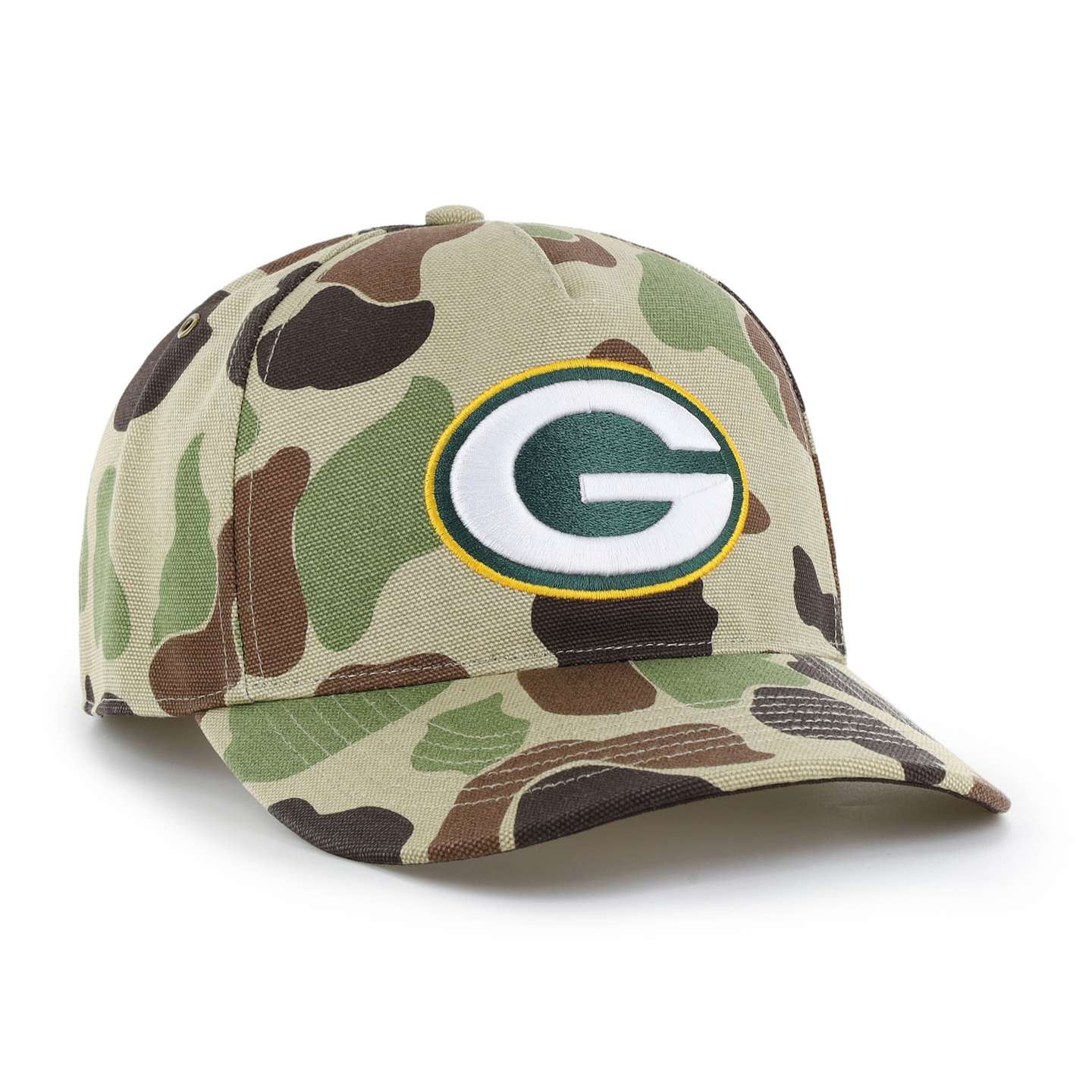 Бейсболка '47 Green Bay Packers Camo Hitch свободной посадки для Carhartt, камуфляж, цвет: Камуфляжный — фото 4
