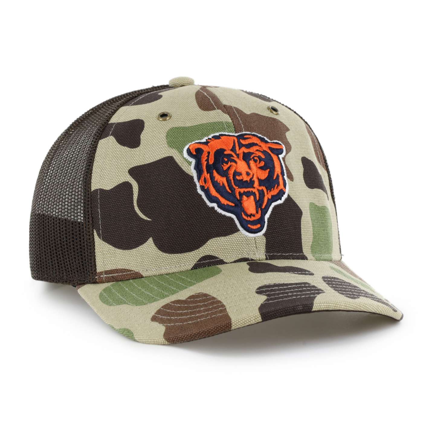 Кепка-тракер '47 Chicago Bears Camo Trucker для Carhartt, Relaxed Fit, цвет: Камуфляжный — фото 4