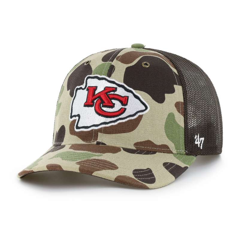 Carhartt  1972 Duck Camo Kansas City Chiefs '47 Camo Trucker Relaxed Fit