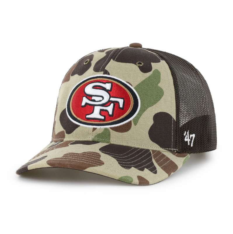 Carhartt  1972 Duck Camo San Francisco 49ers '47 Camo Trucker Relaxed Fit