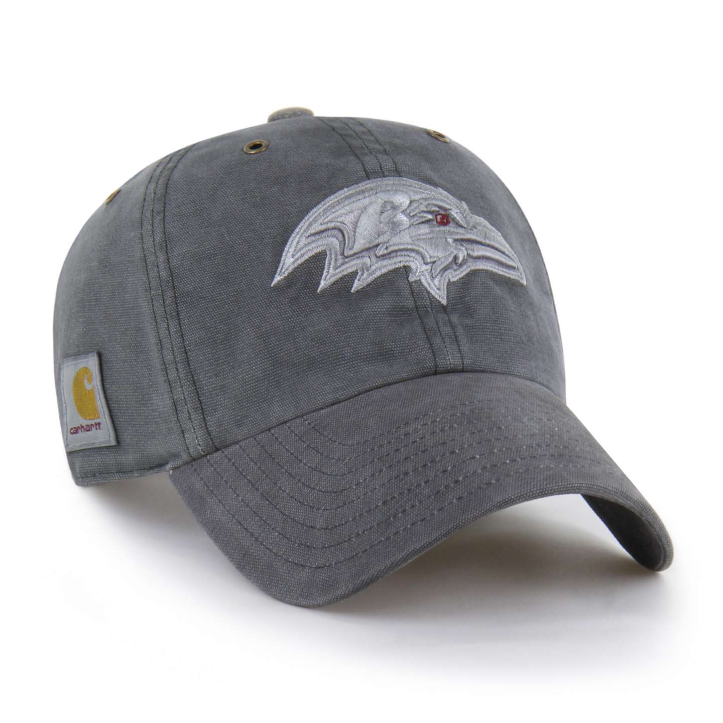 Окрашенная бейсболка '47 Baltimore Ravens Clean Up для Carhartt, цвет: Теневой — фото 4