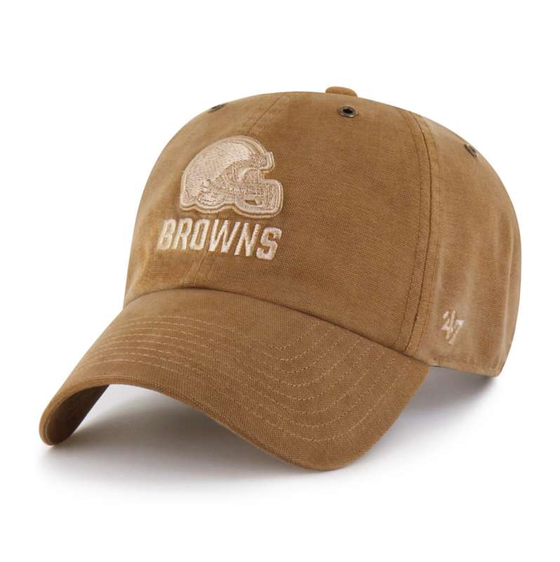 Carhartt  Worn Brown Cleveland Browns '47 Dyed Clean Up
