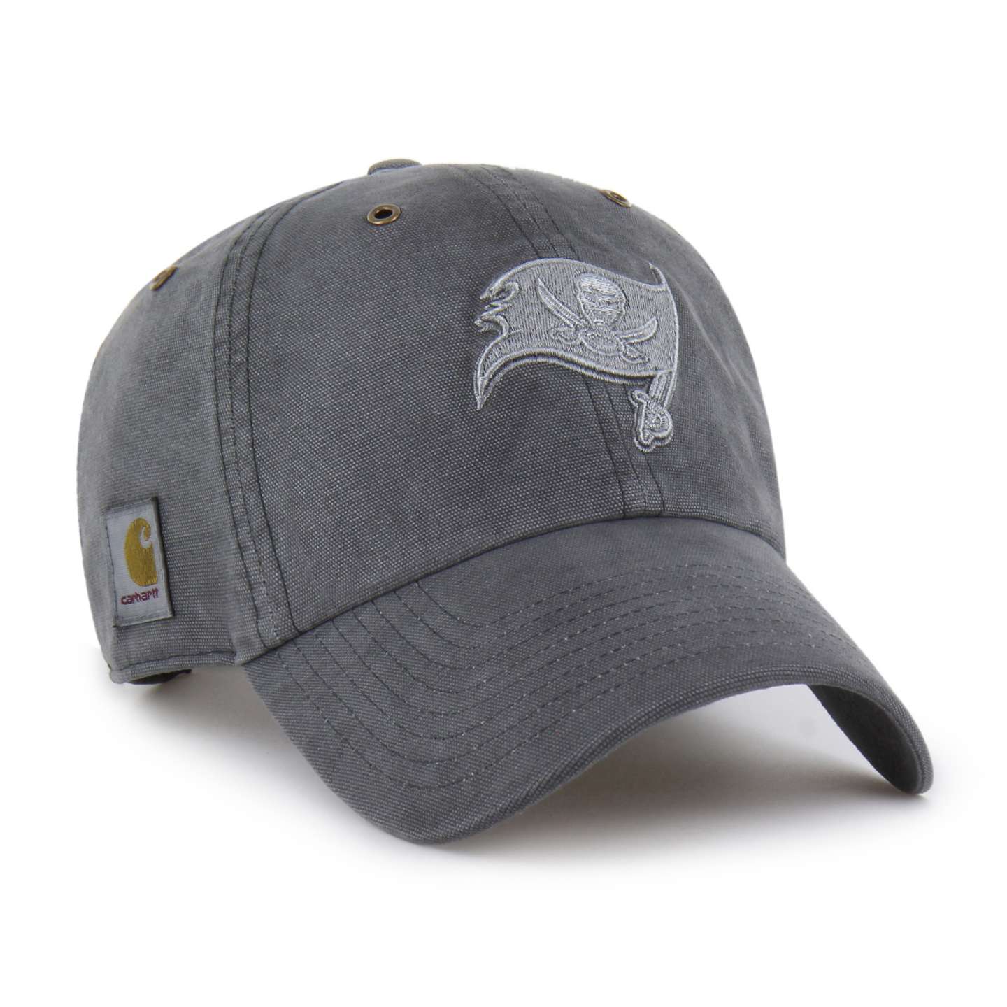 Бейсболка Carhartt Tampa Bay Buccaneers '47 Clean Up, окрашенная, цвет: Теневой — фото 4