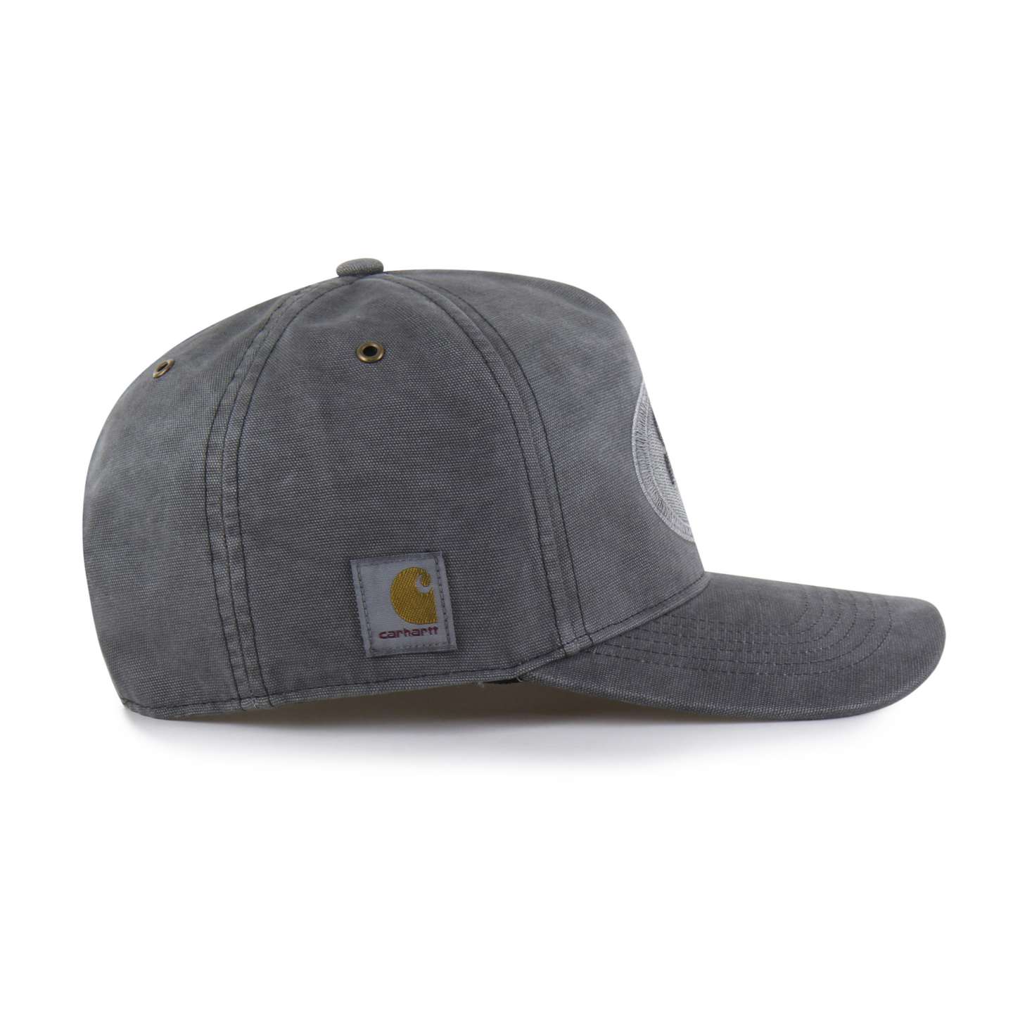 Бейсболка Carhartt San Francisco 49ers '47 Hitch, окрашенная, свободного кроя, цвет: Теневой — фото 5