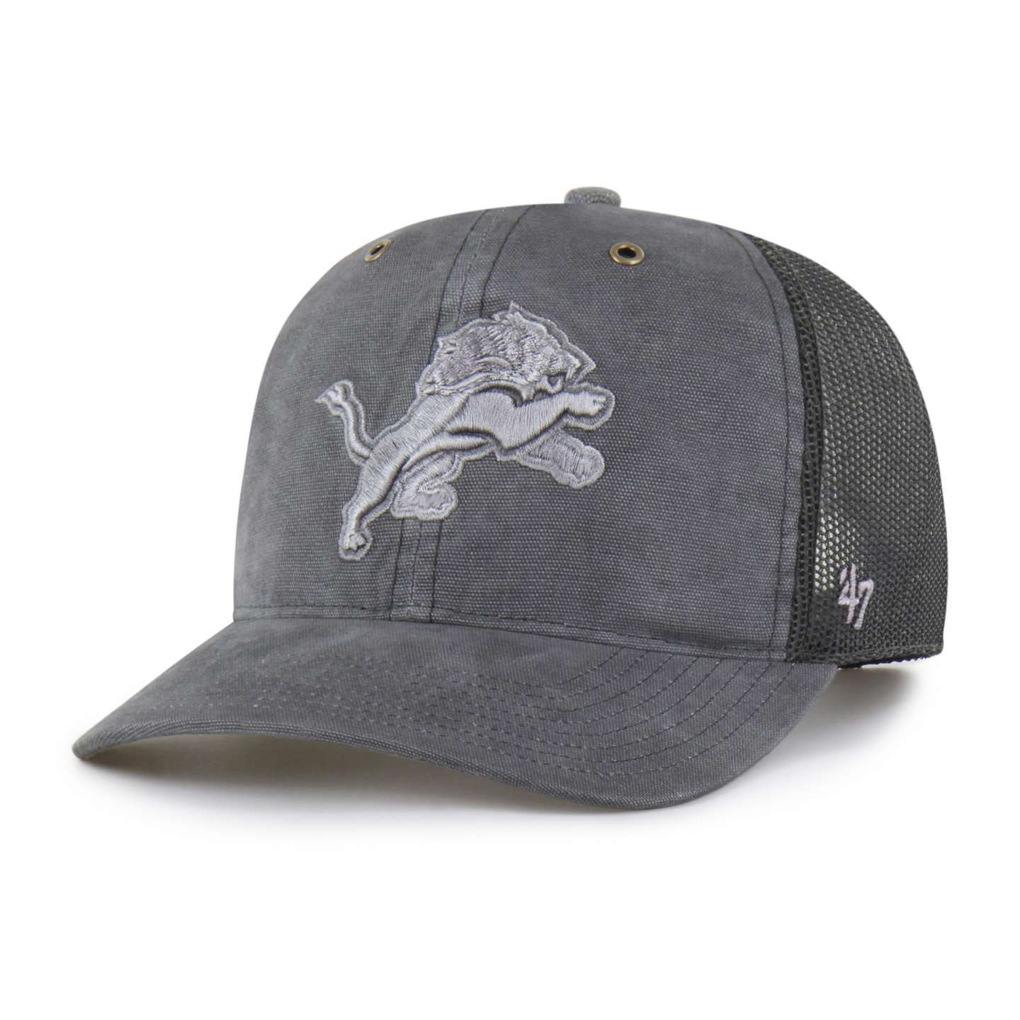 Бейсболка-тракер '47 Detroit Lions свободной посадки, окрашенная, для Carhartt, цвет: Теневой — фото 1