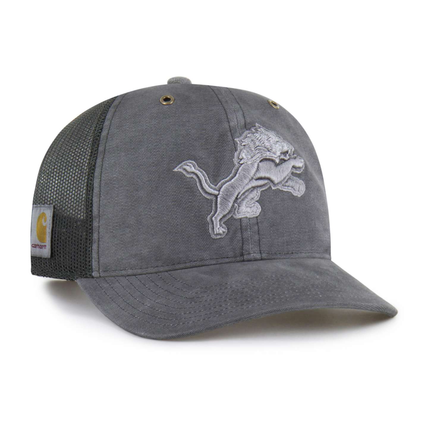 Бейсболка-тракер '47 Detroit Lions свободной посадки, окрашенная, для Carhartt, цвет: Теневой — фото 4