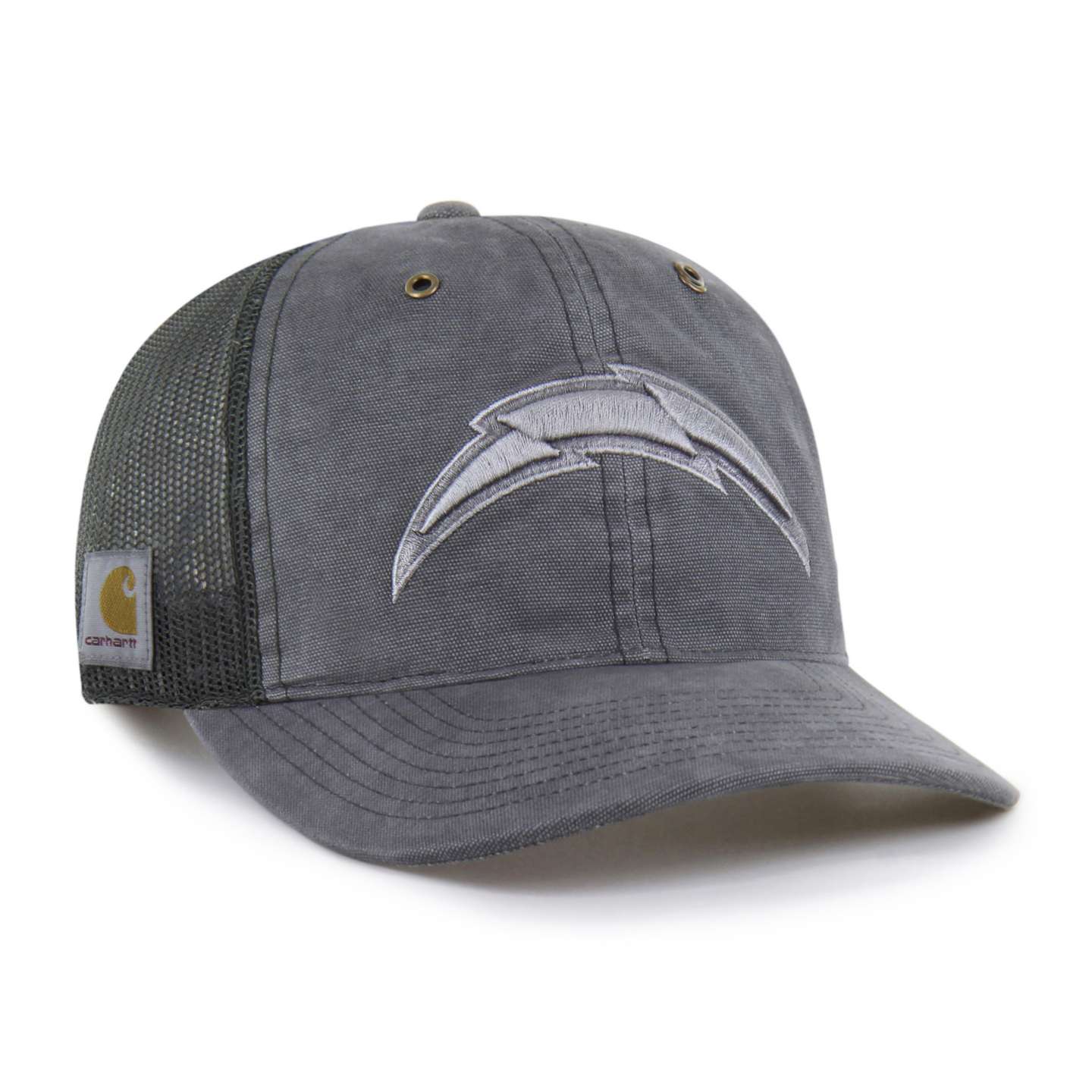 Бейсболка-тракер '47 Los Angeles Chargers свободной посадки, окрашенная, для Carhartt, цвет: Теневой — фото 4