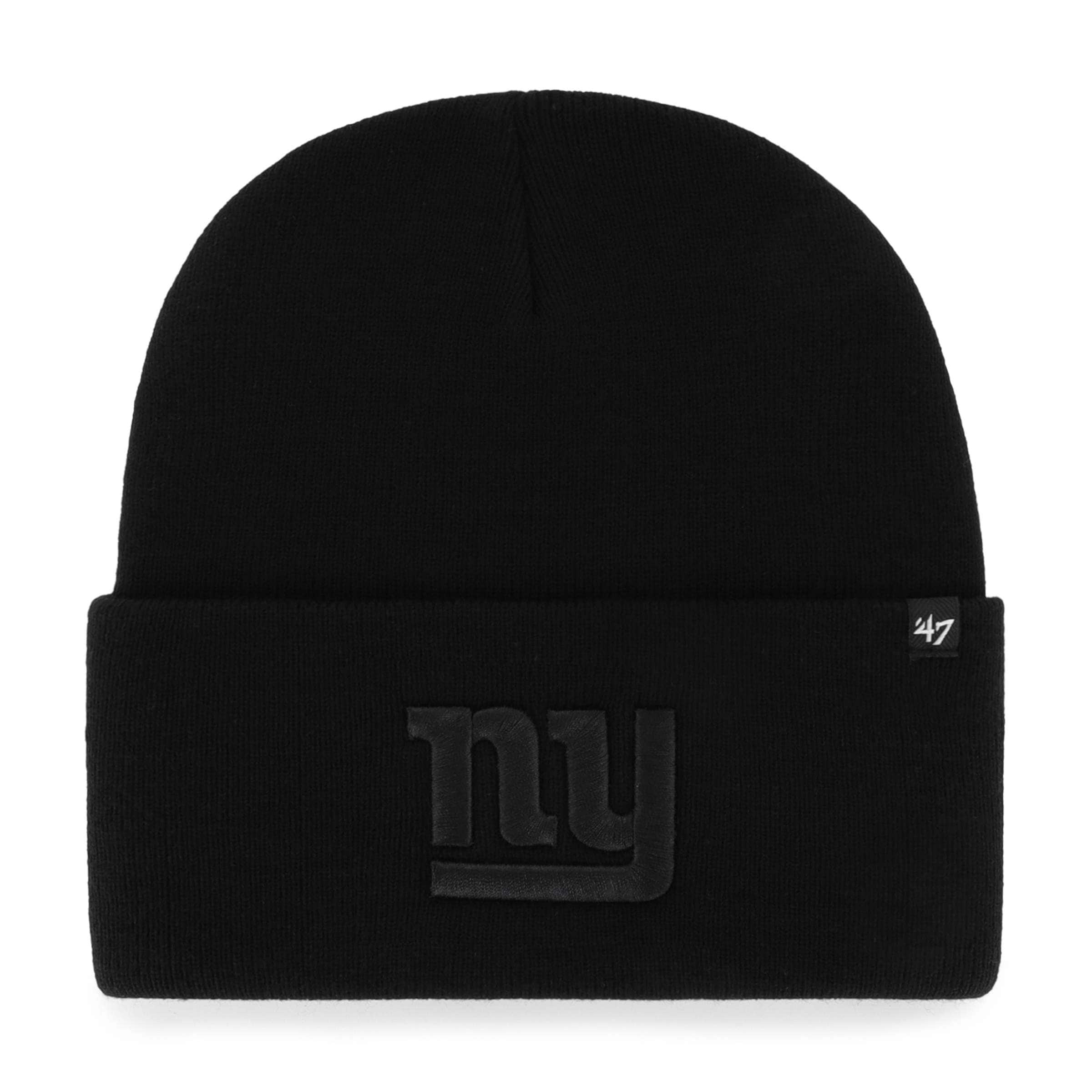 Men's Carhartt x '47 Black New York Giants Cuffed Knit Hat