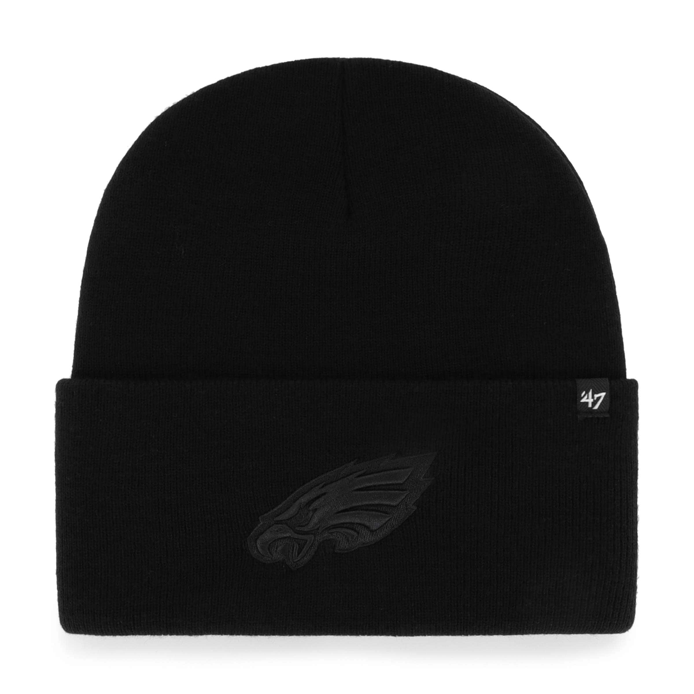 Men's Carhartt x '47 Black Philadelphia Eagles Cuffed Knit Hat