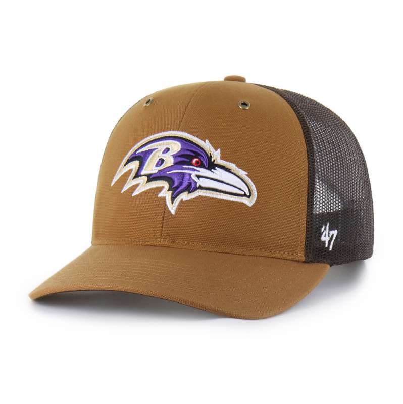 Carhartt  Carhartt Brown Baltimore Ravens '47 Trucker Relaxed Fit