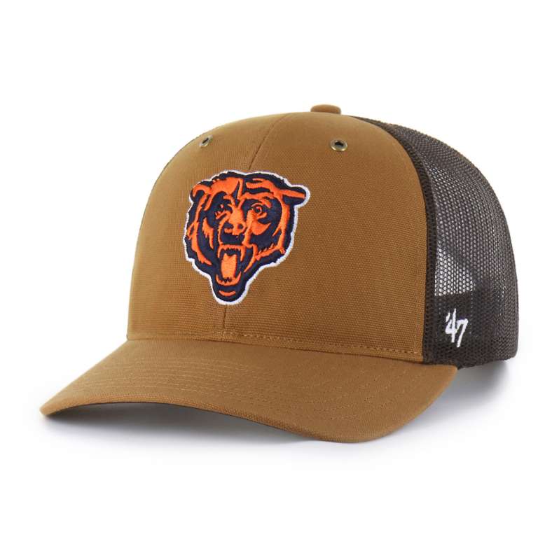 Carhartt  Carhartt Brown Chicago Bears '47 Trucker Relaxed Fit