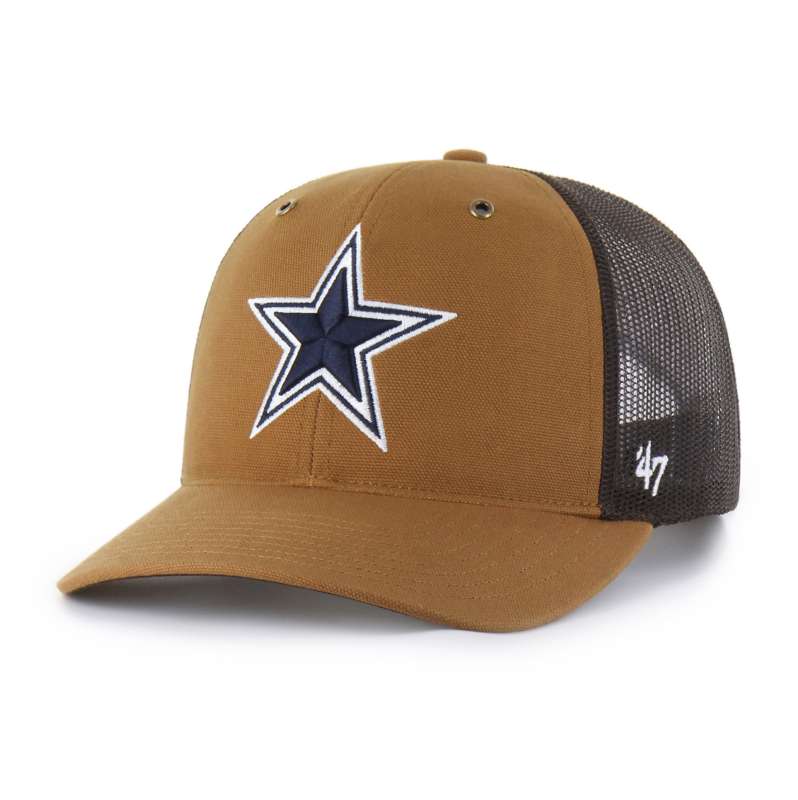 Carhartt  Carhartt Brown Dallas Cowboys '47 Trucker Relaxed Fit