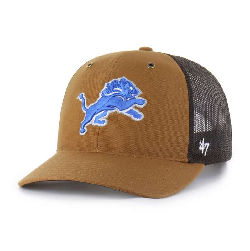 Carhartt  Carhartt Brown Detroit Lions '47 Trucker Relaxed Fit