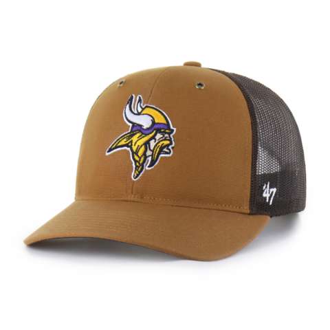 Бейсболка-тракер '47 Minnesota Vikings свободной посадки для Carhartt, цвет: Коричневый