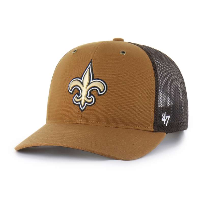 Carhartt  Carhartt Brown New Orleans Saints '47 Trucker Relaxed Fit