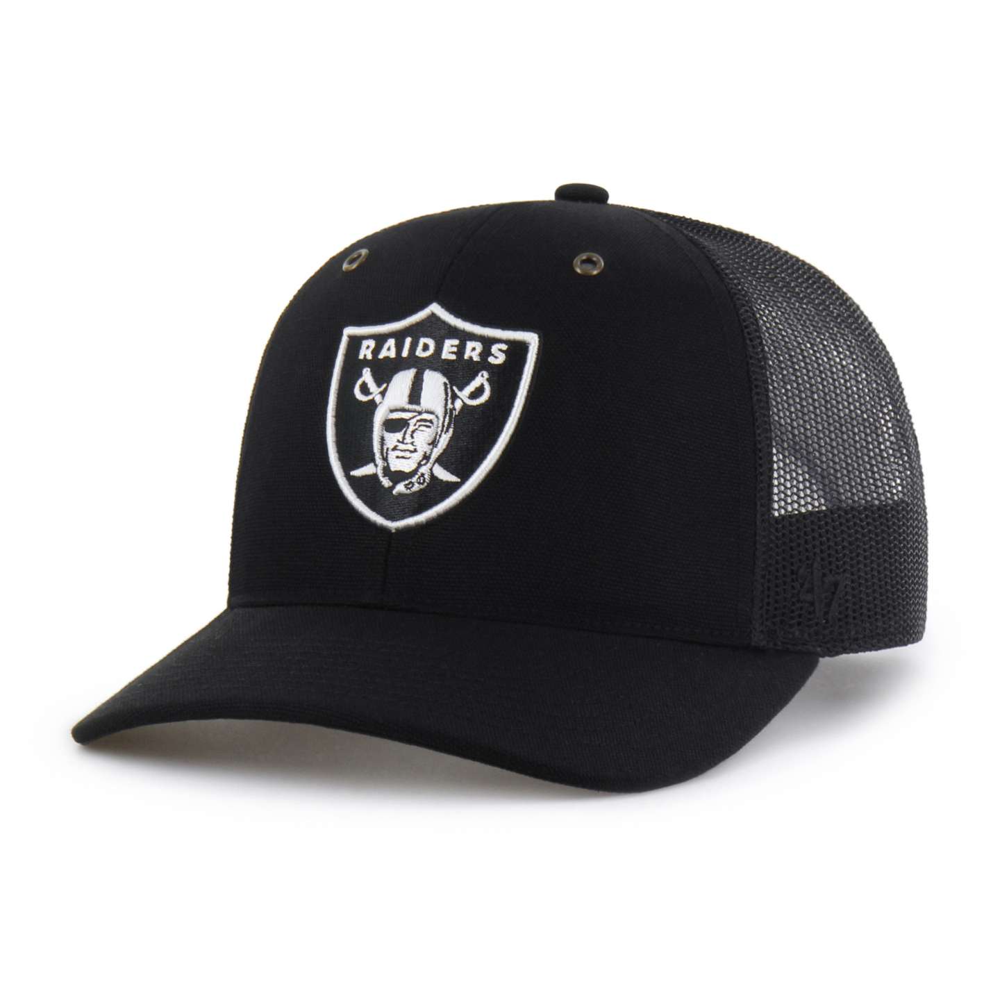 Бейсболка-тракер '47 Las Vegas Raiders свободной посадки для Carhartt, цвет: Чёрный — фото 1