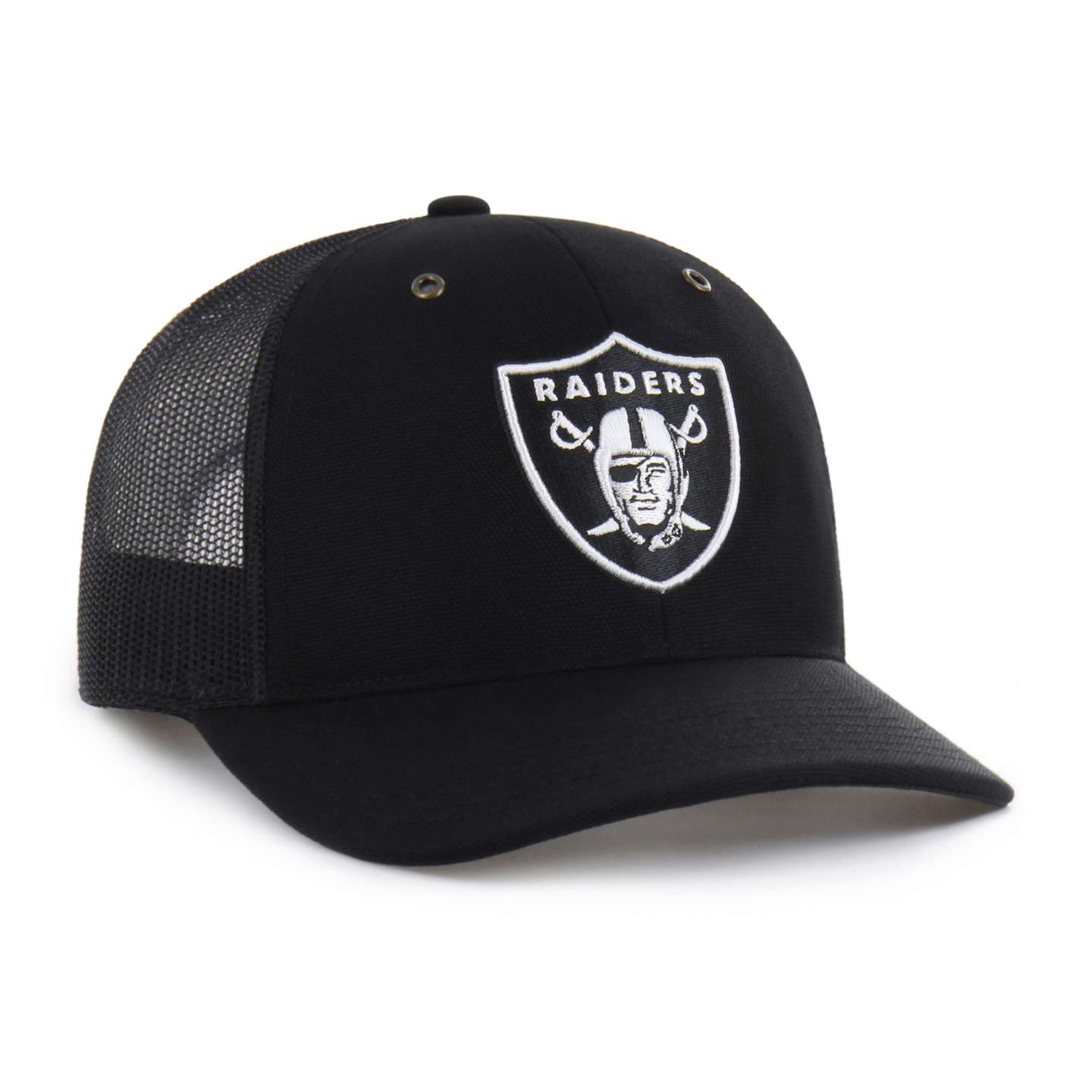 Бейсболка-тракер '47 Las Vegas Raiders свободной посадки для Carhartt, цвет: Чёрный — фото 4