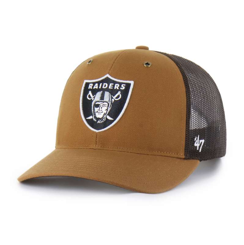 Carhartt  Carhartt Brown Las Vegas Raiders '47 Trucker Relaxed Fit