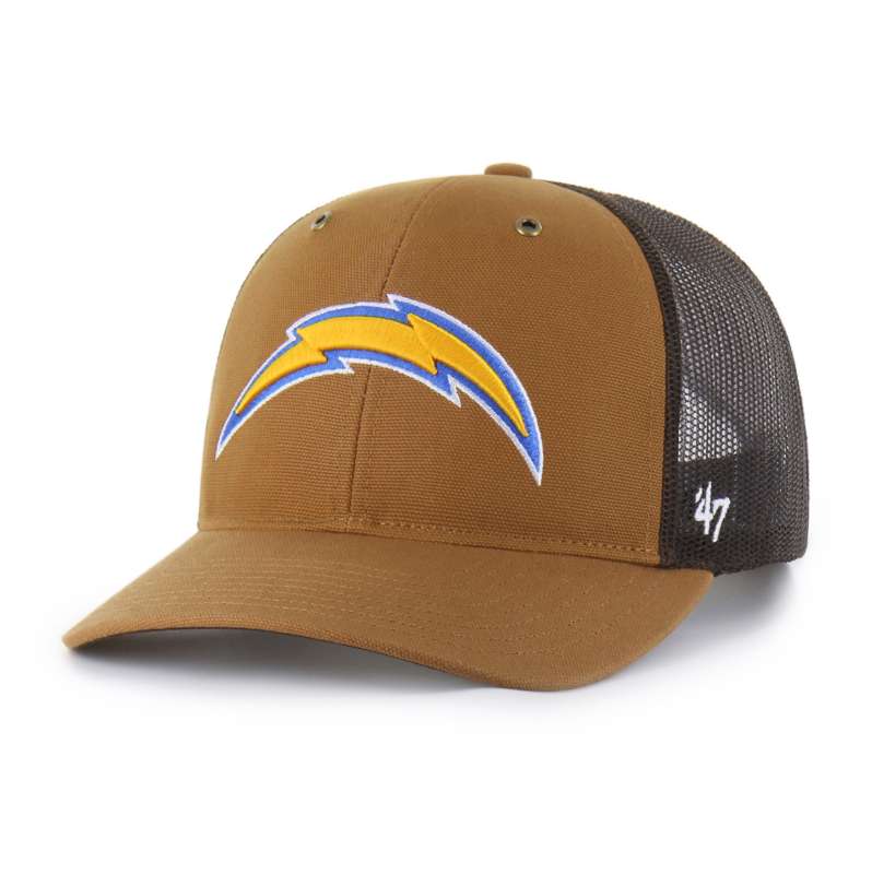 Carhartt  Carhartt Brown Los Angeles Chargers '47 Trucker Relaxed Fit