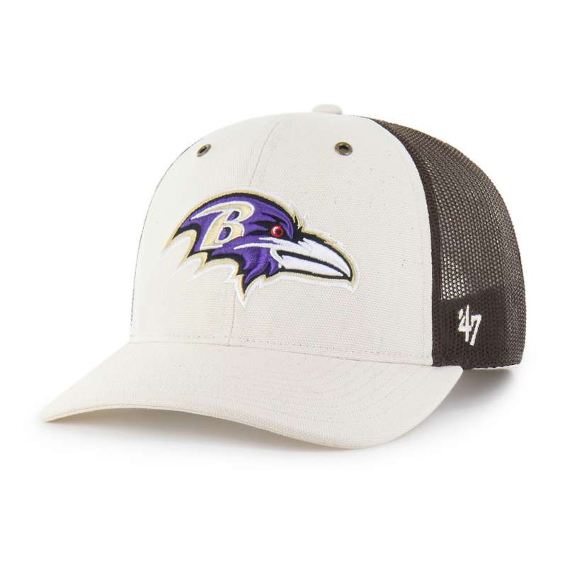 Carhartt  Natural Baltimore Ravens '47 Undyed Trucker Relaxed Fit