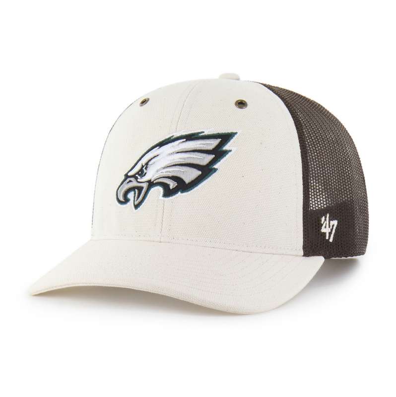 Carhartt  Natural Philadelphia Eagles '47 Undyed Trucker Relaxed Fit